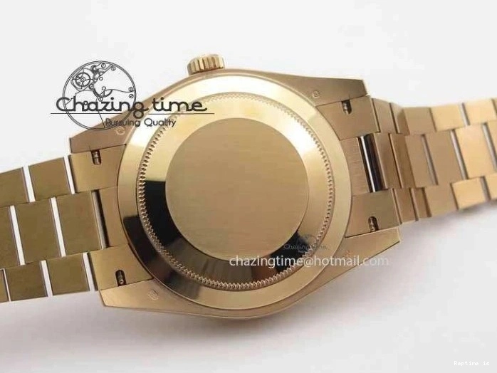 1226 Sophisticated Day-Date 40mm 228239 RG Noob 1:1 Best Edition Brown Roman Dial On RG President Bracelet A 3707